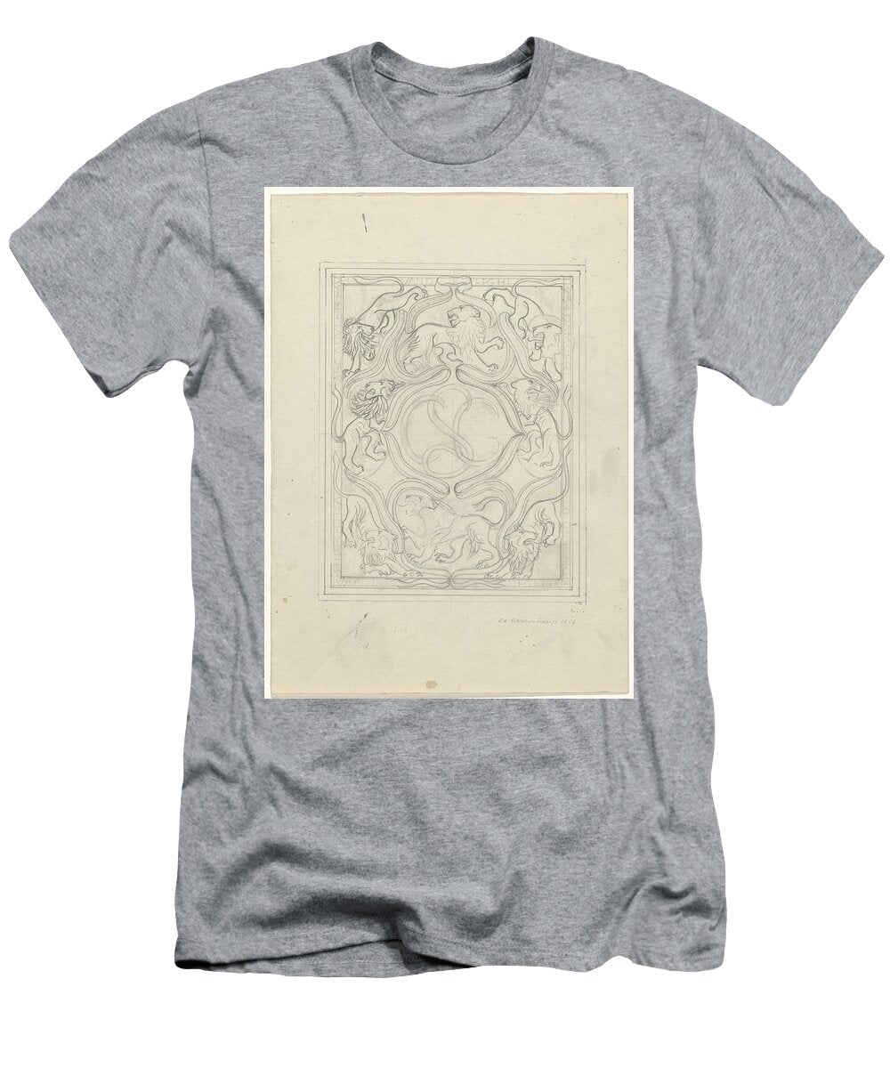 Design for an Ex Libris for the Son of the Artist Carel Adolph Lion Cachet 1874 1945 Carel Adolph Lion Cachet T-Shirt