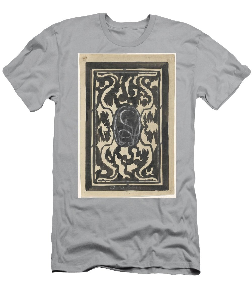 Design for an Ex Libris with Monogram Cwl Carel Adolph Lion Cachet 1874 1945 Carel Adolph Lion Cachet T-Shirt