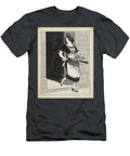 Design for Illustration in De Amsterdammer the Dutch Virgin As a Maid with a Sheet of Glass Stumble Johan Braakensiek T-Shirt