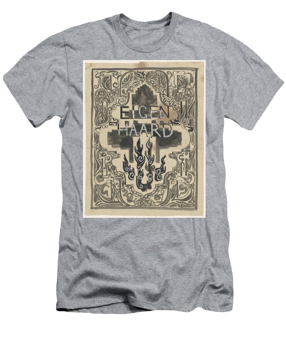 Design for the Cover of Eigenhaard Carel Adolph Lion Cachet 1874 1945 Carel Adolph Lion Cachet T-Shirt