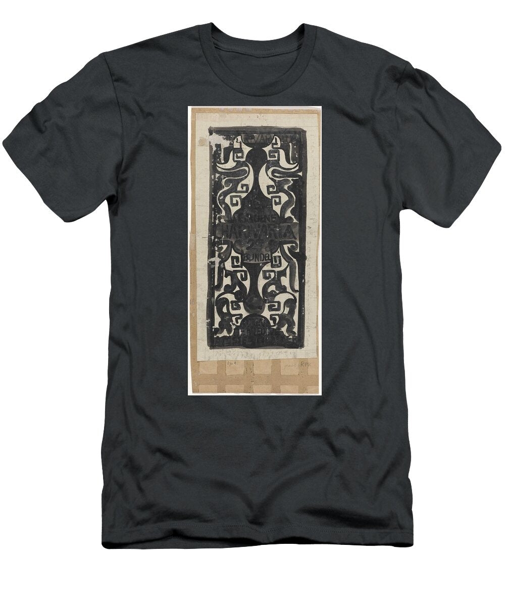 Design for the Title Page of Charivaria 2nd Collection Carel Adolph Lion Cachet 1874 1945 Carel Adolph Lion Cachet T-Shirt