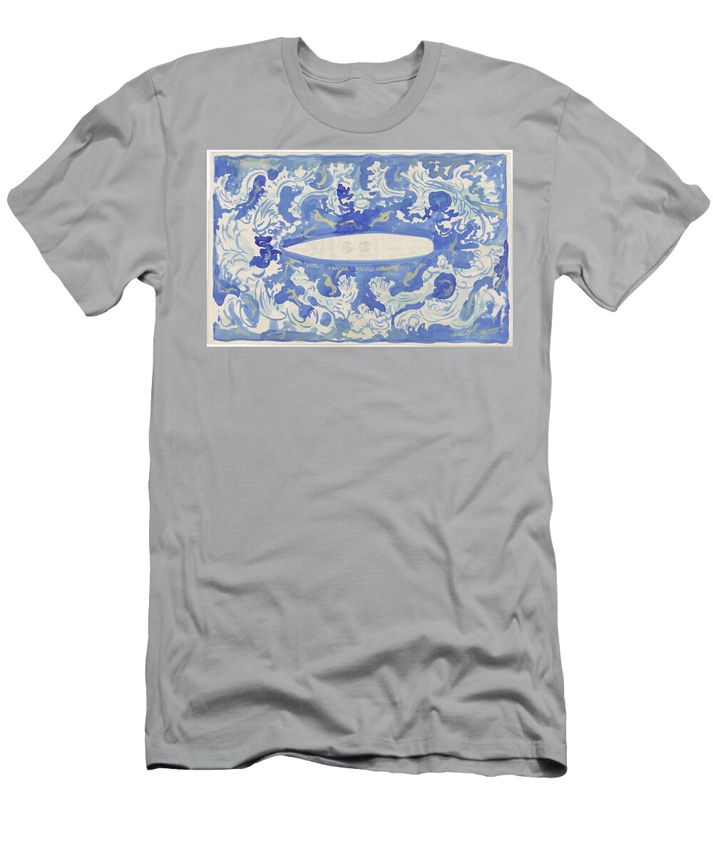 Design for Vignette of the Koninklijke Paketvaart Maatschappij Carel Adolph Lion Cachet 1874 194 Carel Adolph Lion Cachet T-Shirt