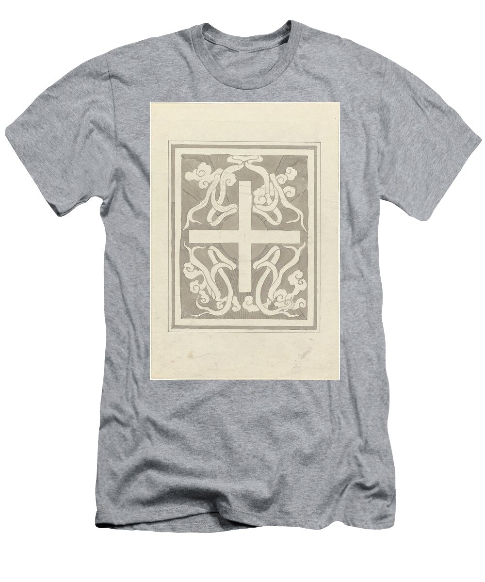 Design with a Cross Carel Adolph Lion Cachet 1874 1945 Carel Adolph Lion Cachet T-Shirt