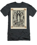 Design with Standing Woman with Riders on Both Sides Carel Adolph Lion Cachet 1874 1945 Carel Adolph Lion Cachet T-Shirt