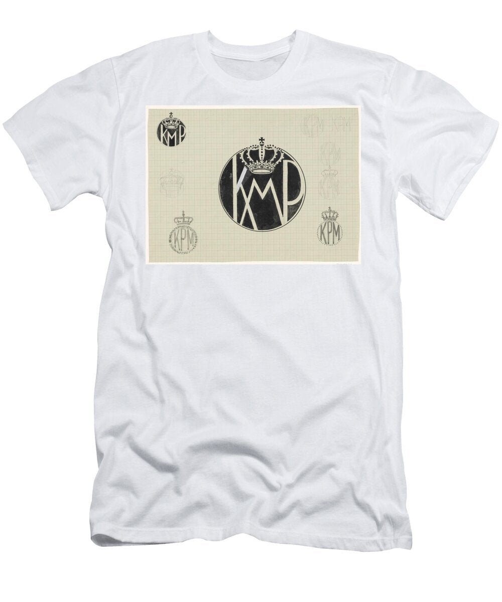 Designs for an Emblem for the Koninklijke Paketvaart Maatschappij Carel Adolph Lion Cachet 1874 Carel Adolph Lion Cachet T-Shirt