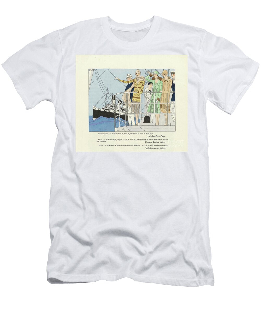 Designs for Smart Casual Outfits From Art Gout Beaute 1920s French School T-Shirt