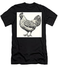 Detailed Vintage Hen Illustration Tellme Story T-Shirt