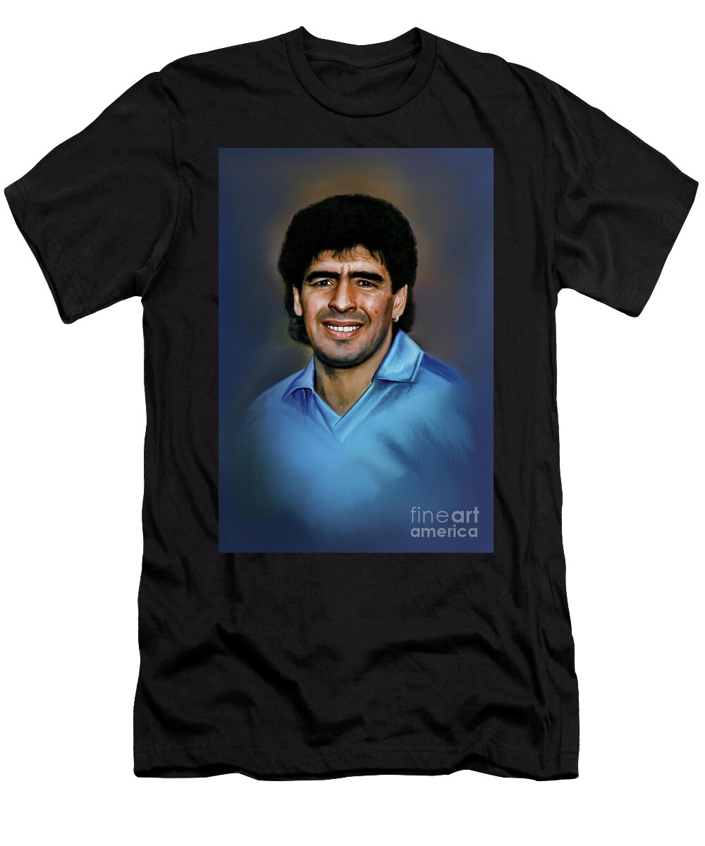 Diego Armando Maradona Andrzej Szczerski T-Shirt