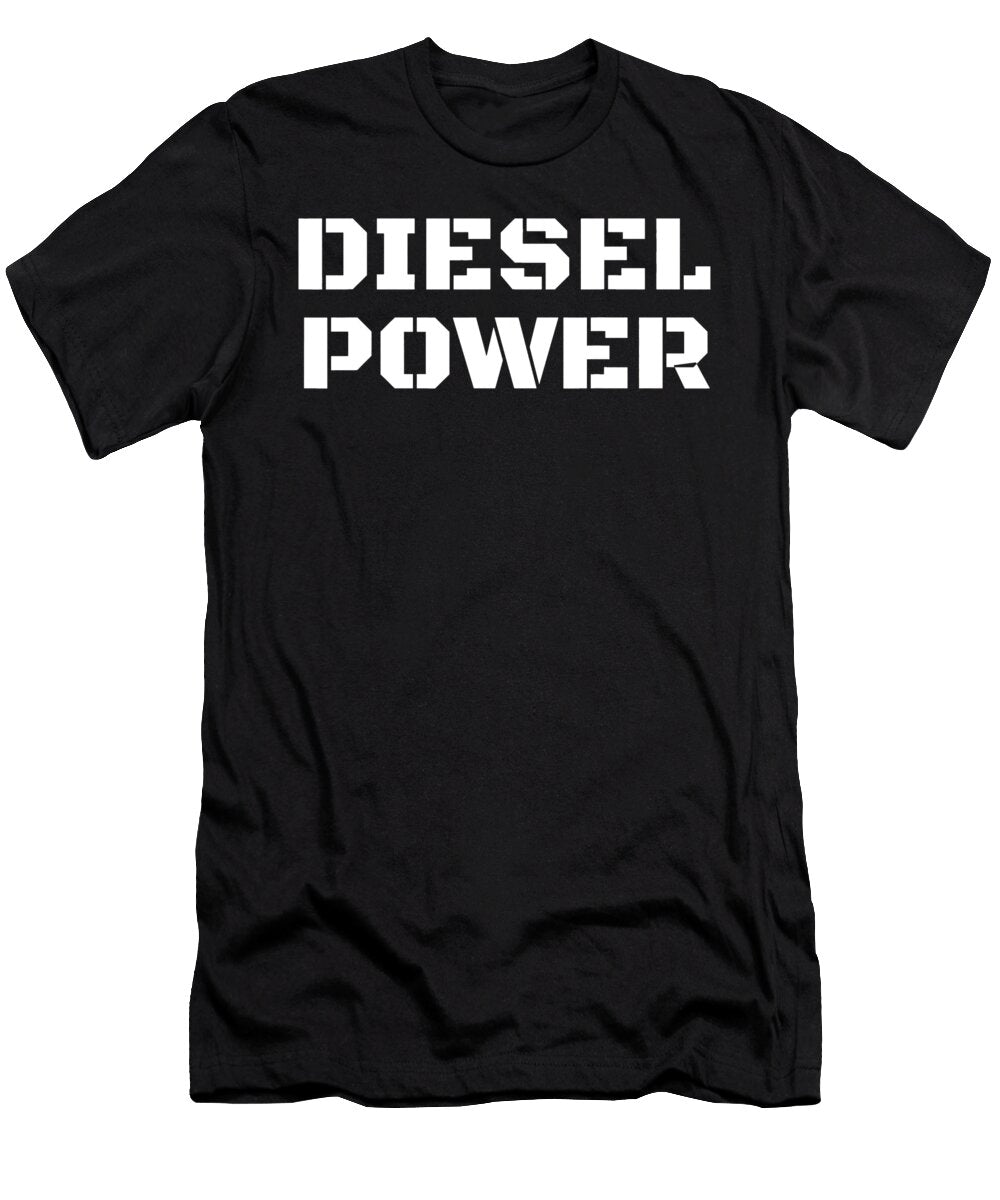 Diesel Stencil Diesels Trucks Roll Coal Truck Lover Gift Julien T-Shirt