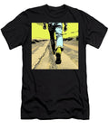 Dirt Road Walking Comic Book Panel 122 Mad Paperairplanes T-Shirt