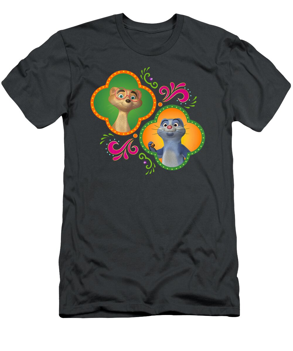 Disney Junior Mira Royal Detective Mikku and Chikku Jayceq Darla T-Shirt