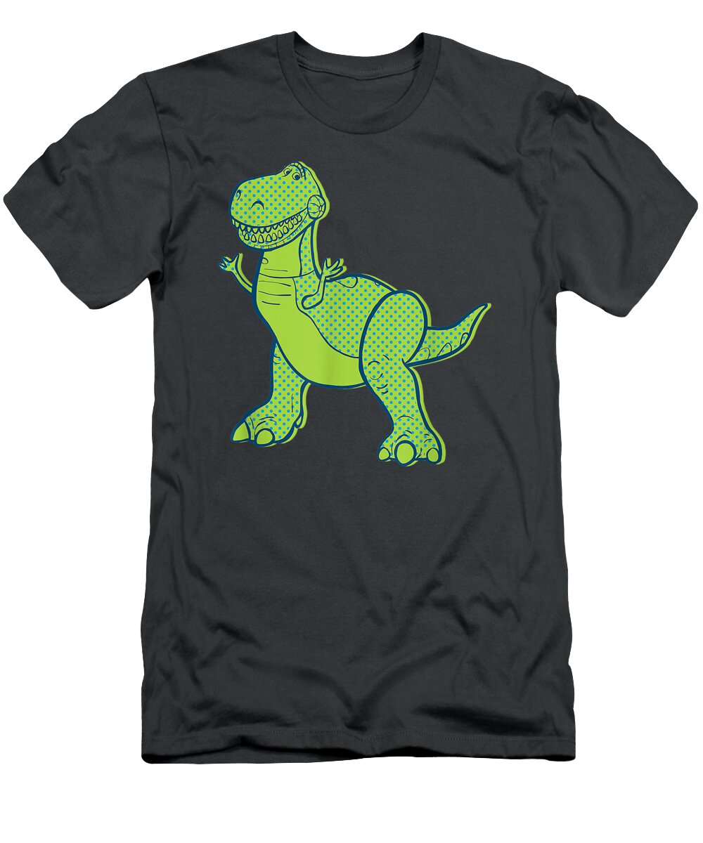 Disney Pixar Toytory 4 Rex Halftone Bradle Jennae T-Shirt