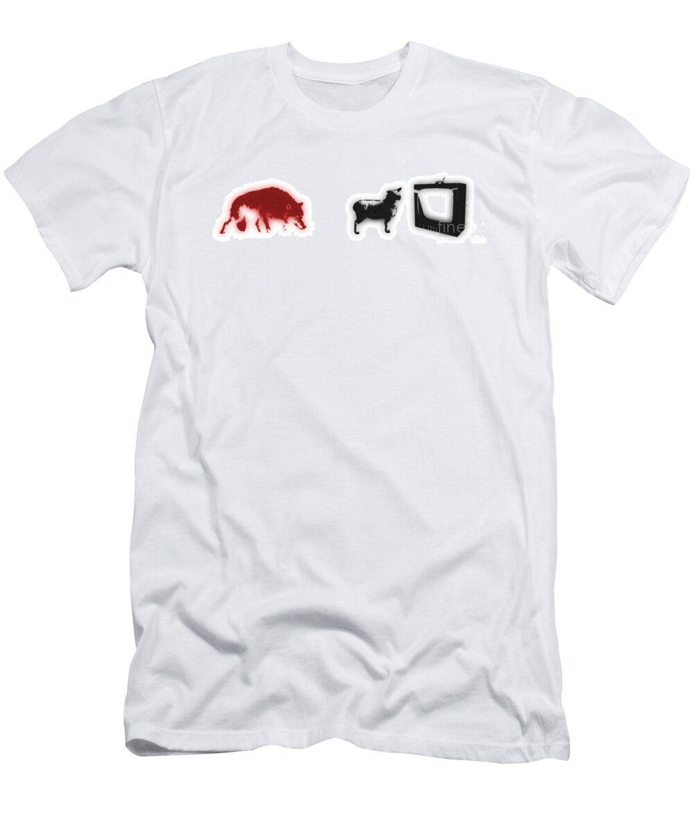 Distraction Pixel Chimp and Dave Merrill T-Shirt