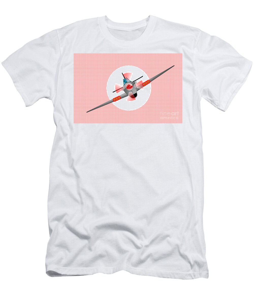 Diving Fighter Plane Bigalbaloo Stock T-Shirt