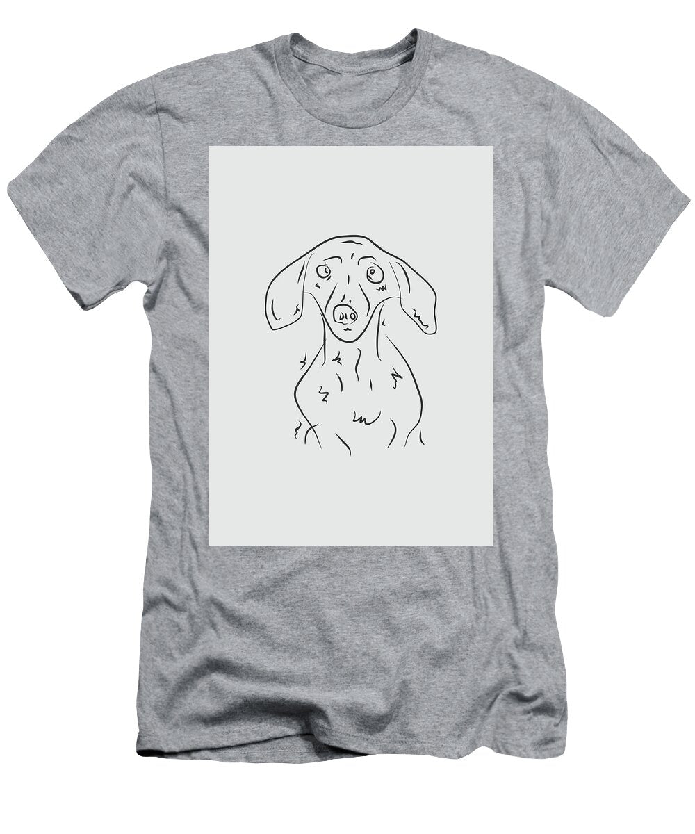 Dog 1f Grey Ahmad Nusyirwan T-Shirt