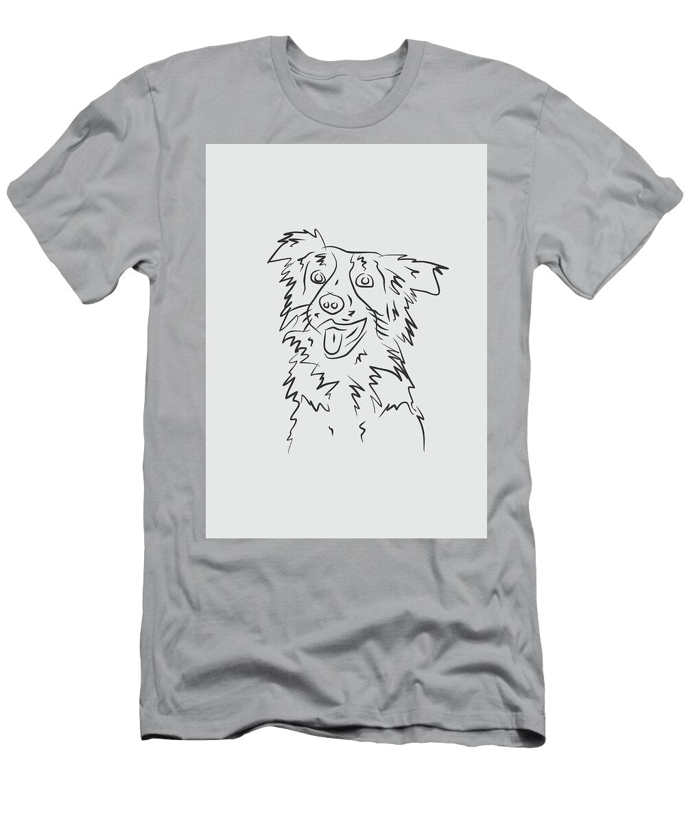 Dog 2f Grey Ahmad Nusyirwan T-Shirt