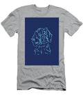 Dog 5d Blue Ahmad Nusyirwan T-Shirt