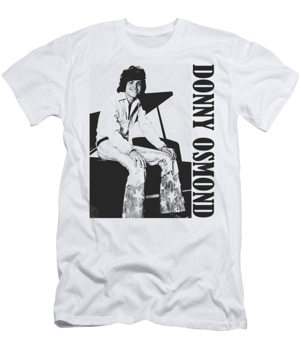 Donny Osmond Vintage Halftone Style Fan Art Girl Leanne Candice T-Shirt