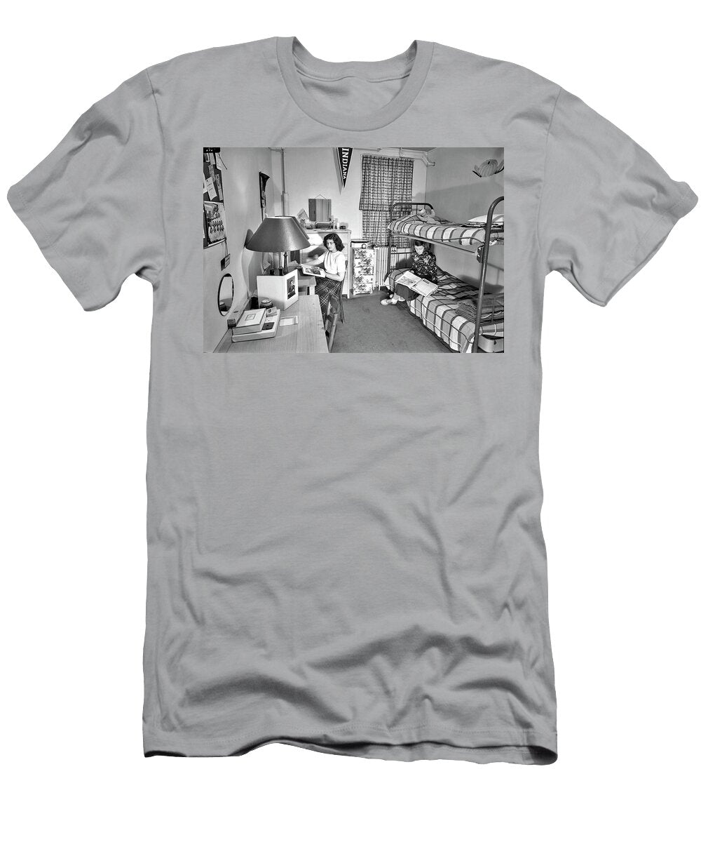 Dorm Room At Walnut Hall November 1947 Celestial Images T-Shirt