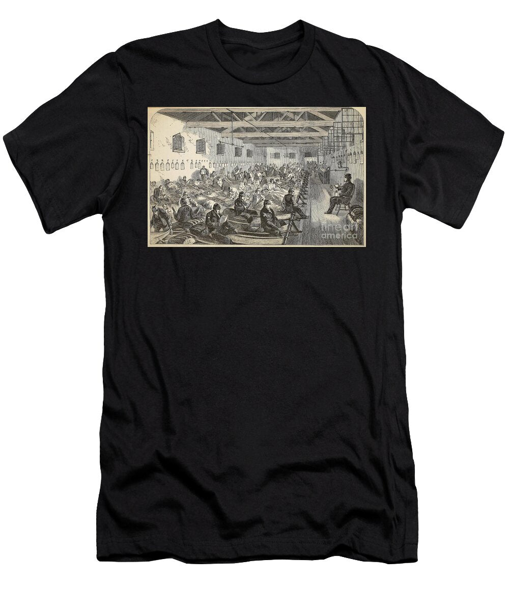 Dormitory At Coldbath Fields Prison English School T-Shirt