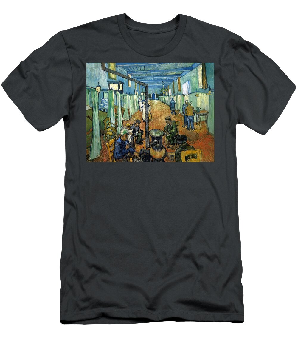 Dormitory in the Hospital in Arles Vincent Van Gogh T-Shirt
