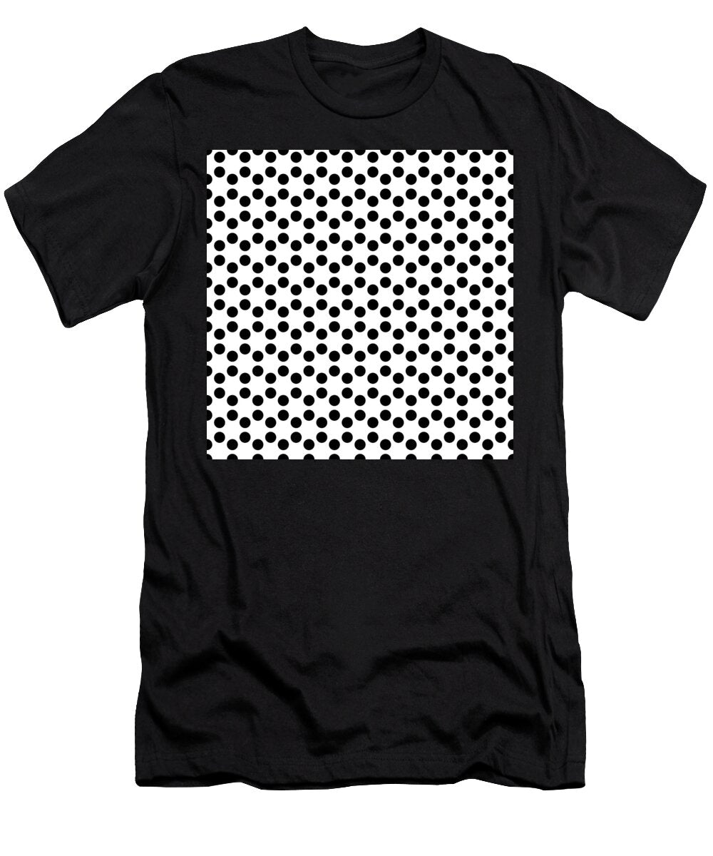 Dotted Background in Hexagonal Arangement Petr Polak T-Shirt