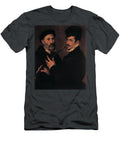 Double Portrait of Musicians Between and Bartolomeo Passarotti Italian T-Shirt