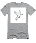 Dove Olive Leaf Tattoo Aloysius Patrimonio T-Shirt