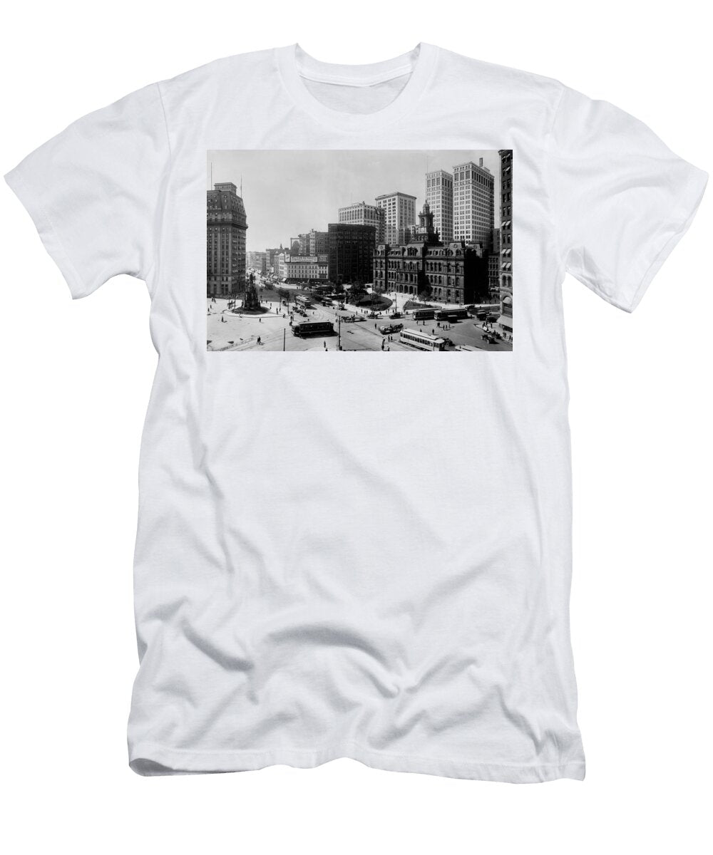Downtown Detroit 1915 Mountain Dreams T-Shirt