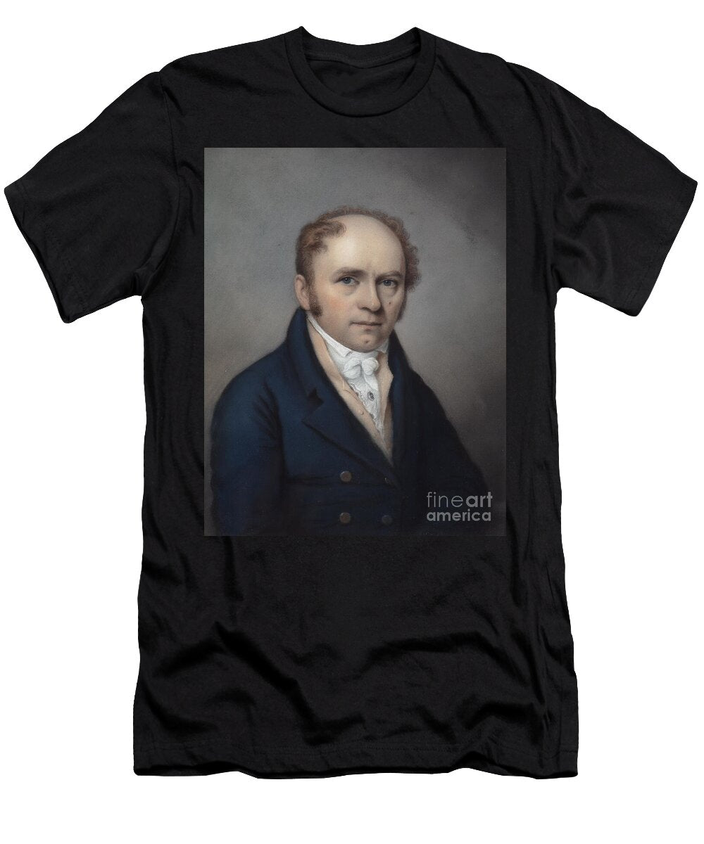 Dr John King Johan Koenig 1805 15 Pastel on Grey Paper James Junior Sharples T-Shirt