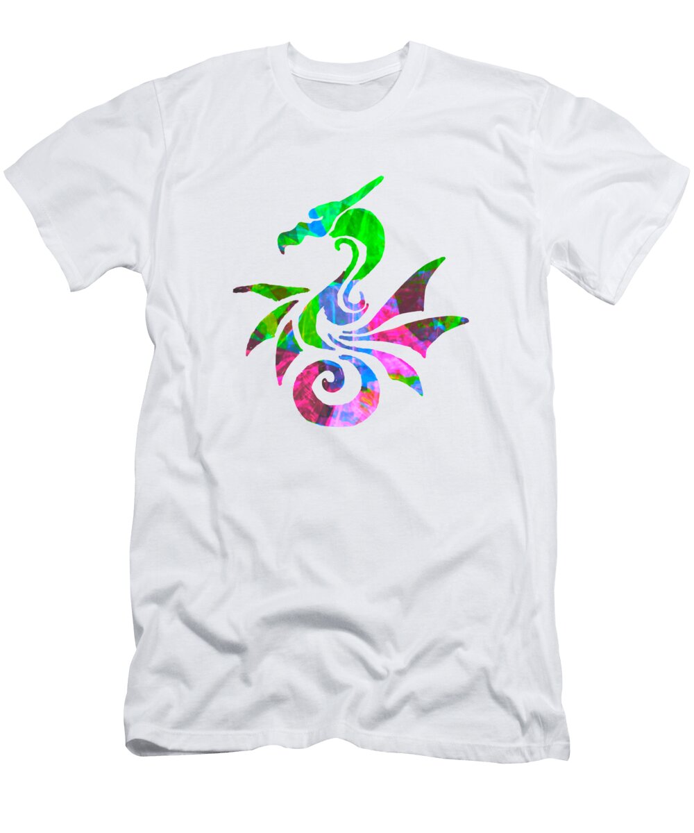 Dragon Silhouette 2 Eileen Backman T-Shirt