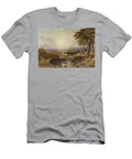 Driving Cattle At Eventide George Barrett T-Shirt