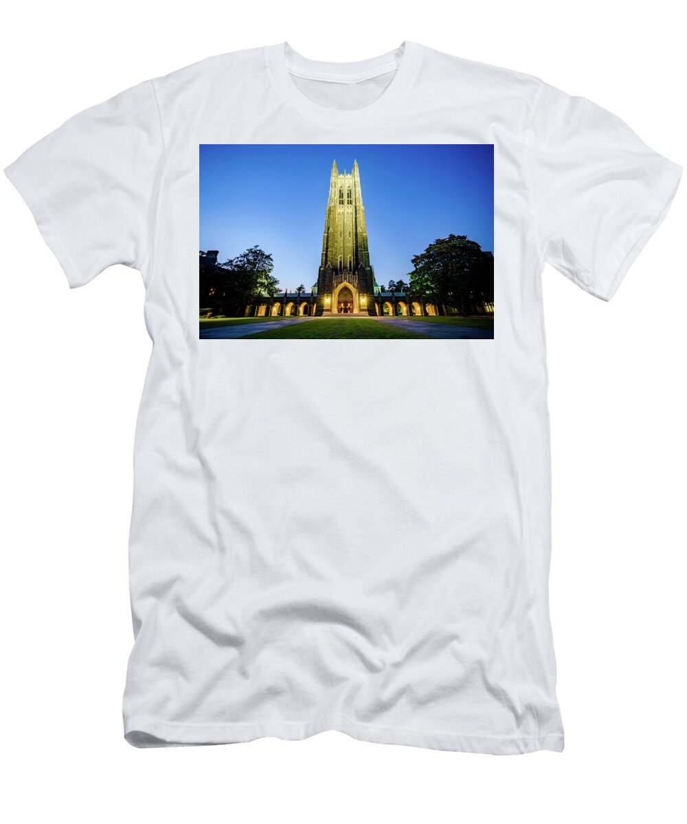 Duke Chapel At Dusk Anthony Doudt T-Shirt