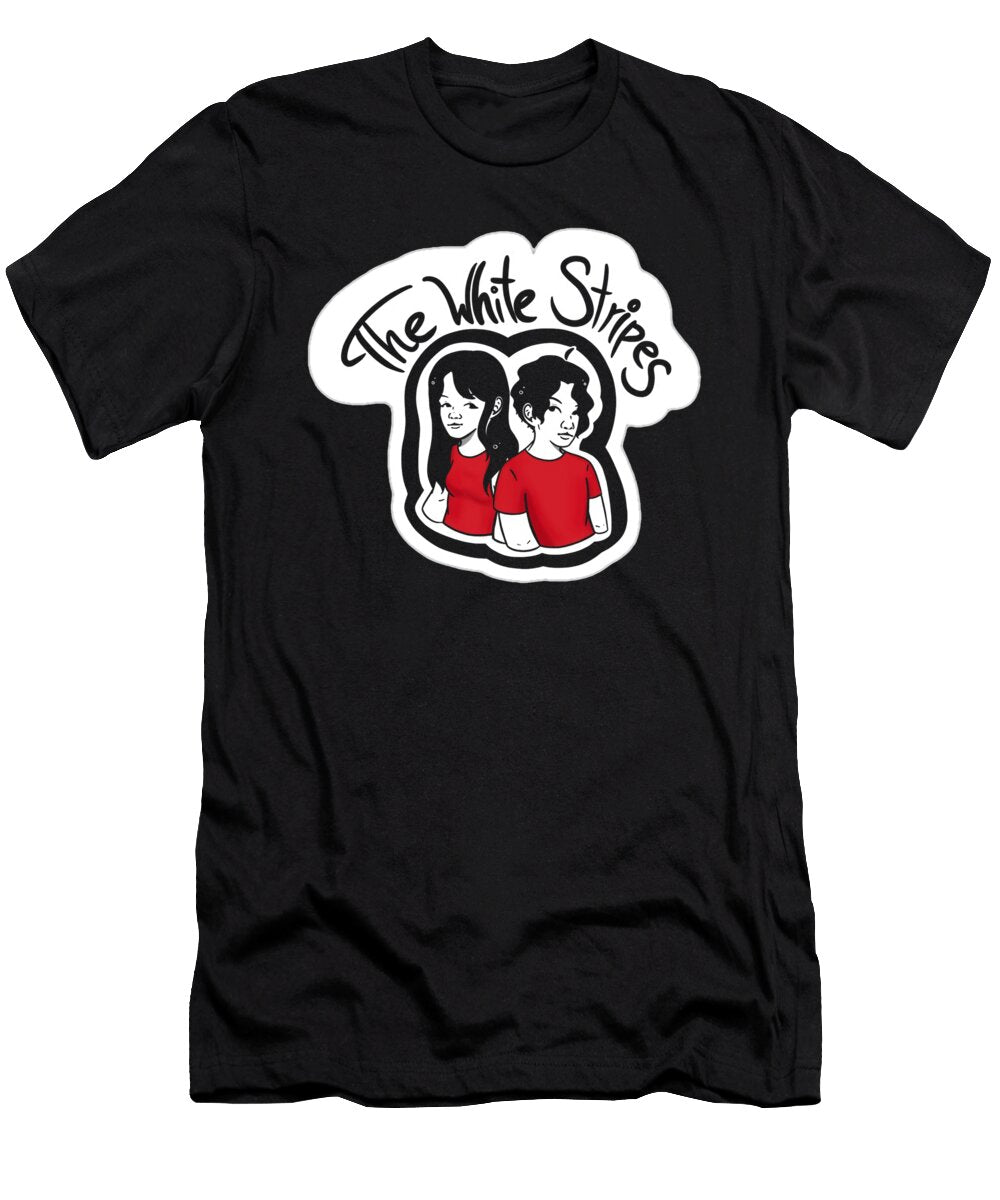 Duo White Stripes Rizky Irawan T-Shirt