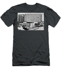 Durham Research Center Unmc Omaha Nebraska Black and White Dmr Filho T-Shirt