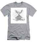 Eagle Rising Like Phoenix and Dragon Tattoo Aloysius Patrimonio T-Shirt
