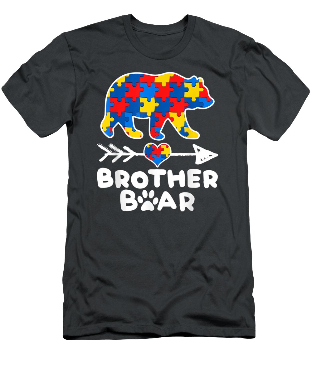 Ear Puzzle Piece Autism Awareness Family Junior Muna T-Shirt