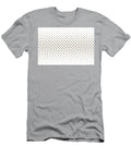 Earthy Beige White Halftone Abstract Polka Dot Pattern Pairs Valspar 2023 Coty Ivory Brown 6006 1c Petite Patterns T-Shirt