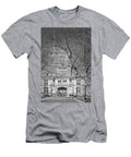 East Pyne Hall Princeton Bw Susan Candelario T-Shirt