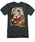 Easter Bunny Mad Comic Book Cover 07 Mad Paperairplanes T-Shirt