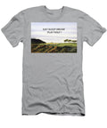 Eat Sleep Dream Play Golf Torrey Pines South Golf Course Bill Holkham T-Shirt