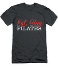 Eat Sleep Pilates Relaxation Muscle Exercise Gift Sandra J Phillips T-Shirt