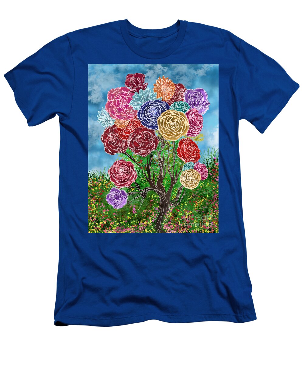 Eden Whimsical Botanical Bliss Chuckle Tuckle T-Shirt