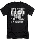 Elderly I Senior Citizen I Dont Piss Off Old People Maximus Designs T-Shirt