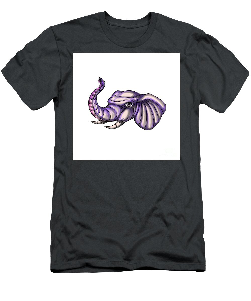 Elephant Head Trunk Tattoo Aloysius Patrimonio T-Shirt
