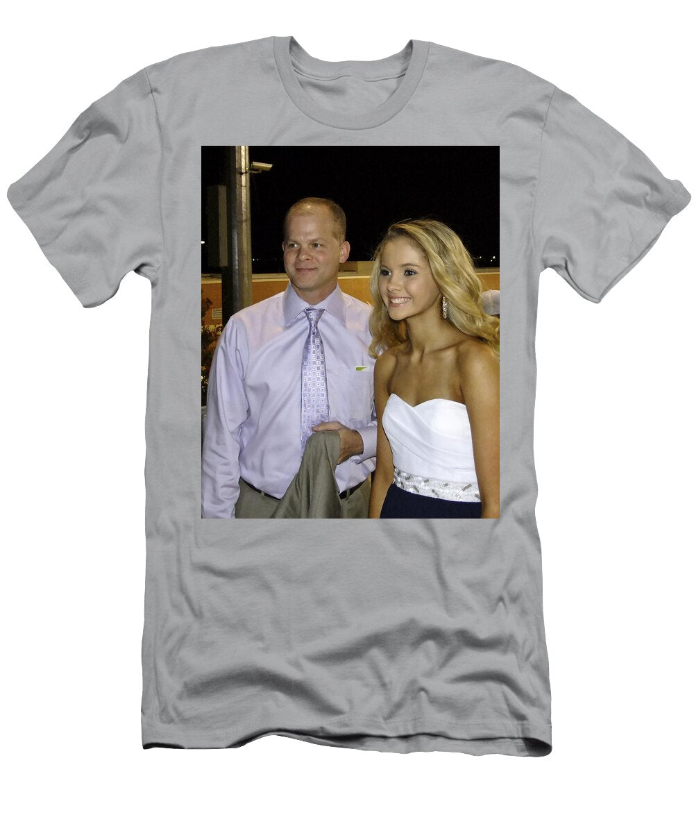 Emily and Her Dad At Homecoming Allen Sheffield T-Shirt