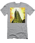 Empire State Building Comic Book Art 68 Mad Paperairplanes T-Shirt