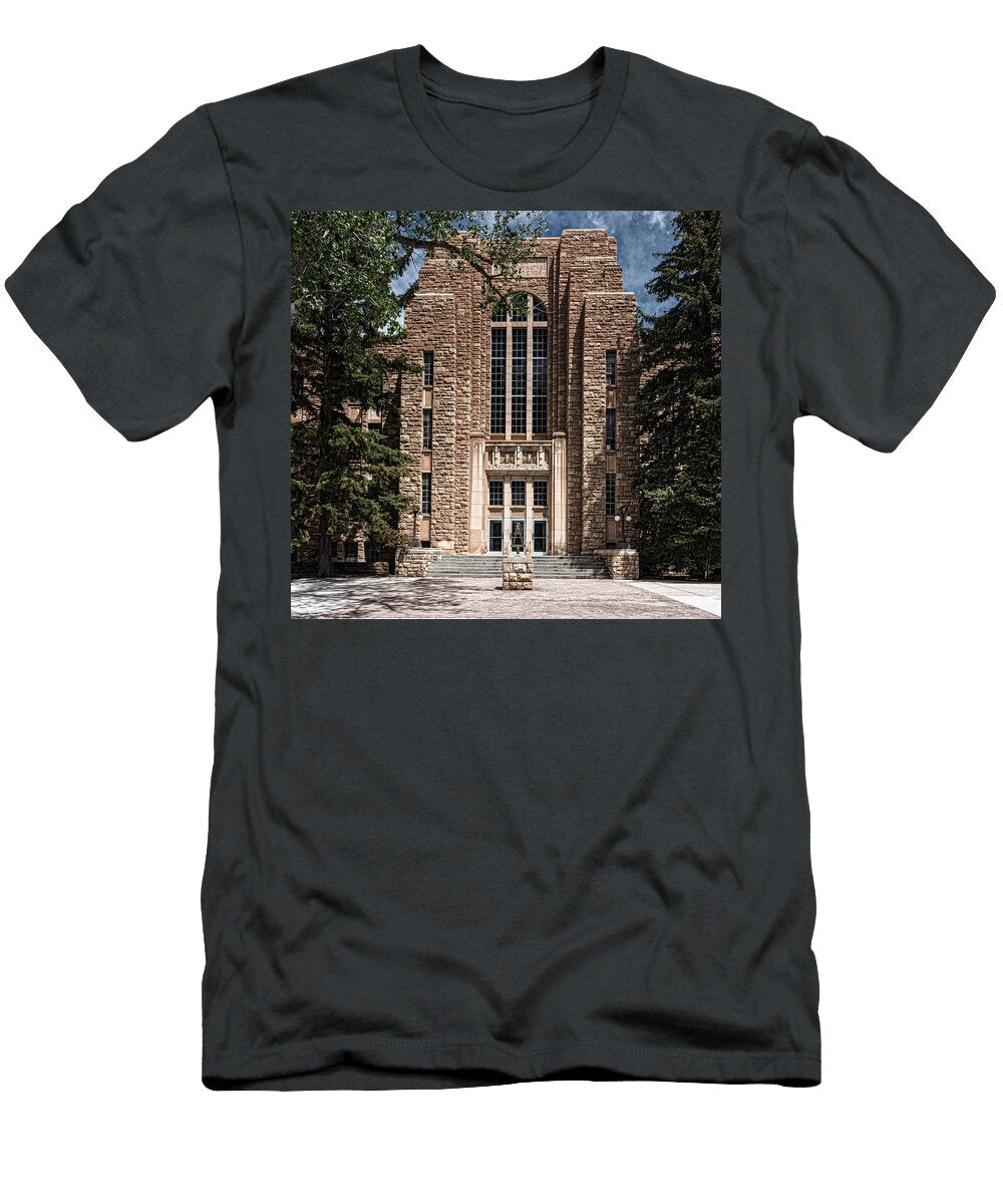 Engineering Hall University of Wyoming Mountain Dreams T-Shirt
