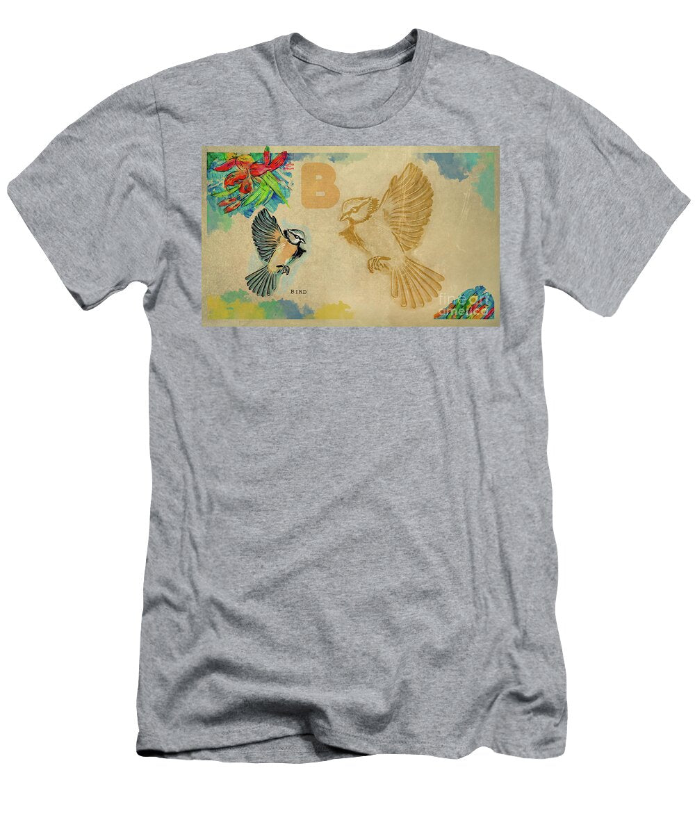 English Alphabet Bird Ariadna De Raadt T-Shirt