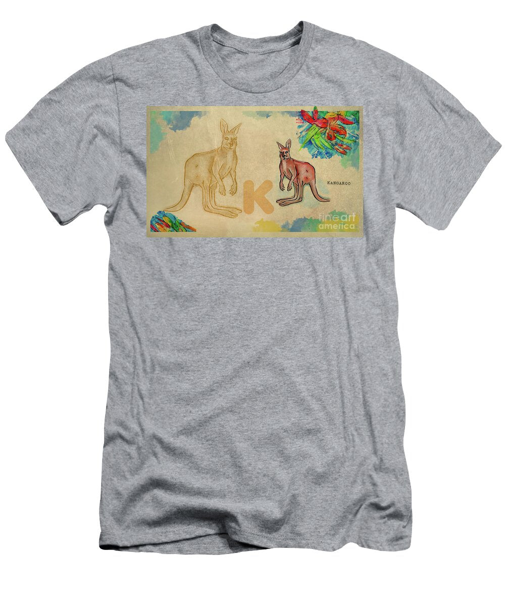 English Alphabet Kangaroo Ariadna De Raadt T-Shirt